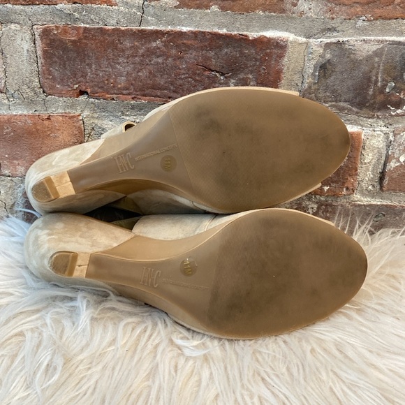 INC Fama Wedge Suede Sandals, Size 11 - Picture 13 of 17
